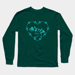 Mountains have my heart Long Sleeve T-Shirt